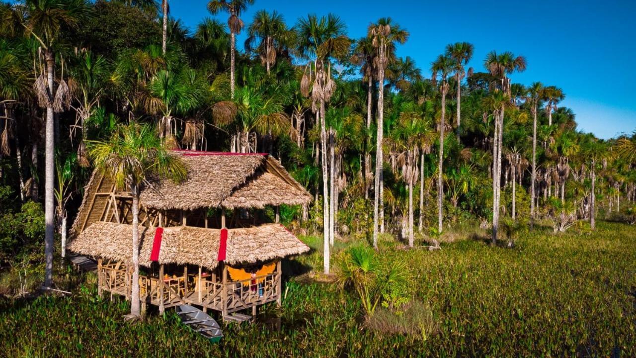 Pampa Hermosa Lake Resort Puerto Maldonado Bagian luar foto