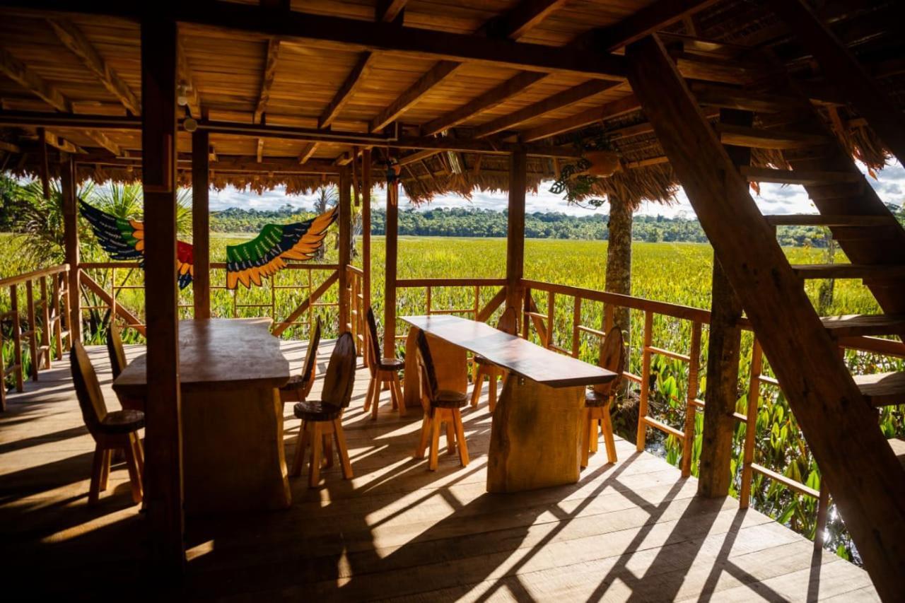 Pampa Hermosa Lake Resort Puerto Maldonado Bagian luar foto