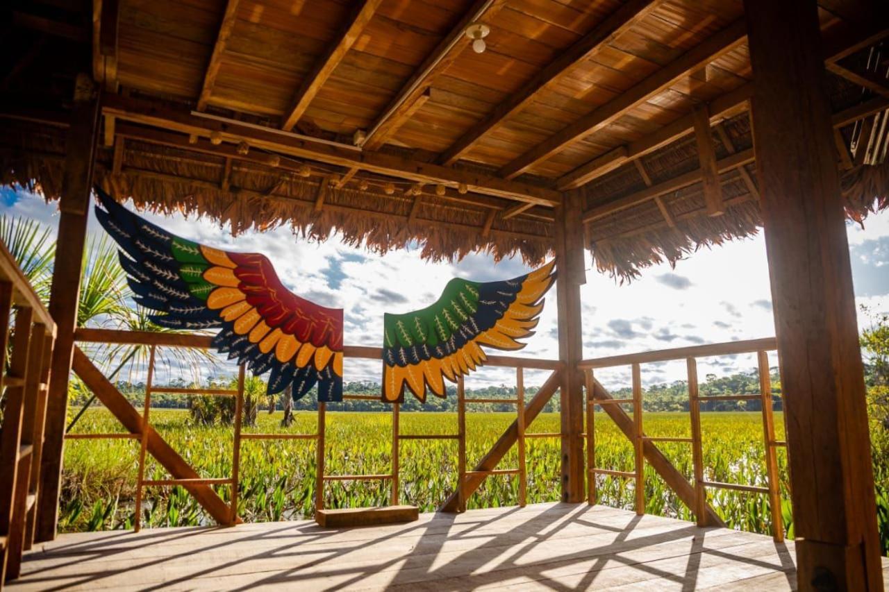 Pampa Hermosa Lake Resort Puerto Maldonado Bagian luar foto